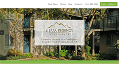 Desktop Screenshot of livesierraregency.com