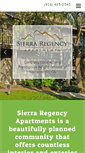 Mobile Screenshot of livesierraregency.com